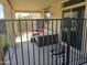 Relaxing fenced-in covered back patio featuring comfortable seating at 28273 N Castle Rock Dr, San Tan Valley, AZ 85143