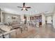 Spacious living area integrating kitchen, living room, and dining space in a home at 3931 N 163Rd Dr, Goodyear, AZ 85395