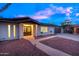 Inviting home exterior featuring a walkway leading to the front door and well-kept landscaping at 6802 N 22Nd Pl, Phoenix, AZ 85016