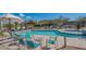 Community pool with lounge chairs and a covered outdoor seating area at 7210 E Camino Rayo De Luz --, Scottsdale, AZ 85266