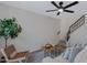 Living room featuring modern décor, a staircase, and ample natural light at 1455 N Alma School Rd # 38, Mesa, AZ 85201
