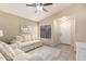 Bright living room with vaulted ceilings, tile flooring, plush seating and natural light at 16737 N 157Th Ave, Surprise, AZ 85374