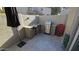 Outdoor kitchen with built-in grill and countertops perfect for entertaining at 239 E Betty Elyse Ln, Phoenix, AZ 85022