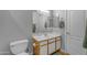Updated bathroom with a vanity and a mirrored cabinet at 2929 W Yorkshire Dr # 2013, Phoenix, AZ 85027