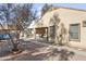 Large backyard with hot tub and a covered patio offering a great area for outdoor living at 36765 W Mediterranean Way, Maricopa, AZ 85138
