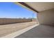 Spacious backyard with dirt landscaping under a covered patio at 4211 E Desert Vista Trl, Cave Creek, AZ 85331