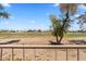 Beautiful view overlooking a lush, green golf course from the backyard patio at 4538 E Shomi St, Phoenix, AZ 85044