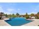 Infinity pool surrounded by lush landscaping at 4743 N 54Th St, Phoenix, AZ 85018
