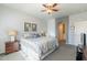 Inviting bedroom featuring neutral tones, plush carpet, and access to an en-suite bathroom at 705 W Queen Creek Rd # 2158, Chandler, AZ 85248