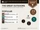 Outdoor report showing nearby outdoor activities including 23 golf courses and 15 parks at 705 W Queen Creek Rd # 2158, Chandler, AZ 85248