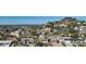 Neighborhood aerial view showcases homes with desert landscaping, and city views at 7607 N 22Nd Pl, Phoenix, AZ 85020