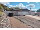Single-story home with desert landscaping, a two-car garage, and a gated front entrance at 7607 N 22Nd Pl, Phoenix, AZ 85020