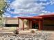 Chandler Heights Police Substation: a modern building with block construction, ample windows and desert landscaping at 4102 E Crescent Way, Chandler, AZ 85249