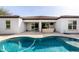 Pool area featuring pool cleaner and tile coping at 4102 E Crescent Way, Chandler, AZ 85249