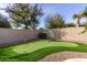 Putting green featuring lush landscaping and gravel at 4102 E Crescent Way, Chandler, AZ 85249