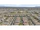 Expansive aerial view of a new residential development with a mix of completed and under-construction homes at 4321 E Zion Way, Chandler, AZ 85249