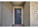 A close up view of front door #436 to unit at 5102 N 31St Pl # 436, Phoenix, AZ 85016