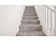 Carpeted staircase with white railings leads to the next floor at 7815 W Monte Vista Rd, Phoenix, AZ 85035