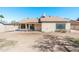 Backyard featuring a covered patio and room to roam at 8818 N 110Th Ave, Peoria, AZ 85345