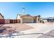 Charming one-story home with desert landscaping and an attached two-car garage at 8818 N 110Th Ave, Peoria, AZ 85345