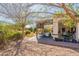 Charming backyard with covered patio and outdoor seating area at 1209 E Park Ave, Chandler, AZ 85225