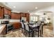 Eat-in kitchen featuring stainless appliances, lots of cabinet space, and an attractive dining area at 1209 E Park Ave, Chandler, AZ 85225