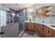 Sleek bathroom with a walk-in shower, modern fixtures, and stylish tile work for a spa-like experience at 19277 N 78Th Ln, Glendale, AZ 85308