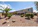 Spacious backyard with mature landscaping, pool, lounge areas and an abundance of space at 21030 E Misty Ln, Queen Creek, AZ 85142