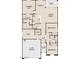 Detailed floor plan showcases layout with bedrooms, kitchen, living area, and garage at 24090 W Sunland Ave, Buckeye, AZ 85326