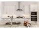Modern kitchen featuring stainless steel appliances, granite countertops, and stylish fixtures at 3746 E Rochelle Cir, Mesa, AZ 85215