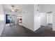 The living room provides easy access to the kitchen and ample space at 461 W Holmes Ave # 383, Mesa, AZ 85210