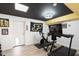 Home gym features modern equipment and motivational decor at 5629 E Thunderbird Rd, Scottsdale, AZ 85254