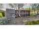 View of the Noravita community sign with desert landscaping at 7414 W Whitehorn Trl, Peoria, AZ 85383