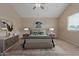 Well-lit main bedroom with stylish decor and a large window for natural light at 7637 W North Ln, Peoria, AZ 85345
