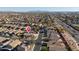 Scenic aerial view of the property's neighborhood, with mountain views and convenient access to major roads at 14717 N 130Th Ln, El Mirage, AZ 85335