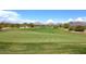 Scenic golf course with manicured green, distant mountains, and clear blue skies for a relaxing day outdoors at 19475 N Grayhawk Dr # 1018, Scottsdale, AZ 85255