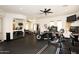 Modern gym with exercise equipment and mirrors, providing a bright space for fitness enthusiasts at 19475 N Grayhawk Dr # 1018, Scottsdale, AZ 85255