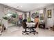 Cozy dining area with sliding glass doors, tile flooring, and a view to the backyard at 22452 E Calle De Flores --, Queen Creek, AZ 85142