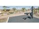 Outdoor exercise equipment is surrounded by desert landscaping and walking paths at 24080 W Bowker St, Buckeye, AZ 85326