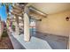 Back patio with pergola and pool in the backyard, ideal for outdoor living and entertaining at 24824 W Pueblo Ave, Buckeye, AZ 85326