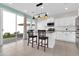 Bright kitchen with stainless appliances, granite counters and bar stool seating at 2708 S Santa Rita --, Mesa, AZ 85209