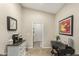 Bright office space has a dedicated workstation with a built-in desk, perfect for remote work at 3252 E Fremont Rd, Phoenix, AZ 85042