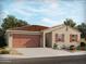 Charming single-story home featuring a terracotta roof, desert landscaping, and a spacious two-car garage at 363 S Alegria Ln, Casa Grande, AZ 85194