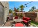 Private patio featuring stylish outdoor seating and grill area at 5206 N 16Th Dr, Phoenix, AZ 85015