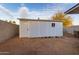Durable backyard shed offering additional storage space, ideal for organizing tools, equipment, and seasonal items at 6718 N 19Th Pl, Phoenix, AZ 85016