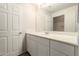 Bright bathroom vanity with lots of counter space and well-lit mirror at 7401 W Arrowhead Clubhouse Dr # 1006, Glendale, AZ 85308