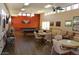 Spacious game room featuring billiard tables, comfortable seating, and bright lighting for entertainment at 1021 S Greenfield Rd # 1106, Mesa, AZ 85206