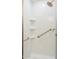 Shower with built in shelves and grab bars at 1021 S Greenfield Rd # 1106, Mesa, AZ 85206