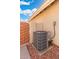 Exterior shot of the home's HVAC system at 10634 E Cedar Waxwing Dr, Sun Lakes, AZ 85248