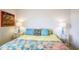 Inviting bedroom with colorful accents, soft lighting, and coordinated decor create a cozy and welcoming space at 10655 N 9Th St # 207, Phoenix, AZ 85020